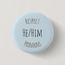 Pronoms de respect de He/Him