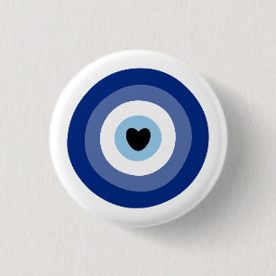 Badge Rond 2,50 Cm Protection contre les symboles oculaires