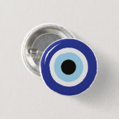 Badge Rond 2,50 Cm Protection des yeux bleus (Devant & derrière)