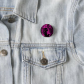 Badge Rond 2,50 Cm Protocole Neon Dread (En situation)