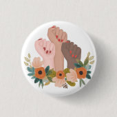 Badge Rond 2,50 Cm Puissance des filles (Devant)