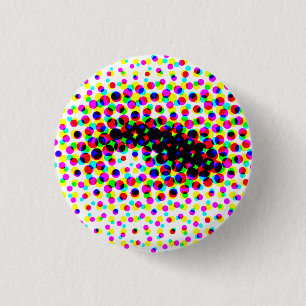 Badge Rond 2,50 Cm Puisse Oeil ?