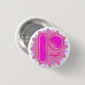 Badge Rond 2,50 Cm pungk-icône-goupille-herm-éclat (Devant & derrière)