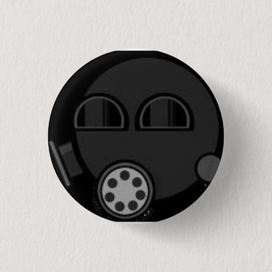 Badge Rond 2,50 Cm Pyrogéné impressionnant (Devant)