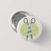 Badge Rond 2,50 Cm Quand l'artisanat n'était pas un devis Cool (Devant & derrière)