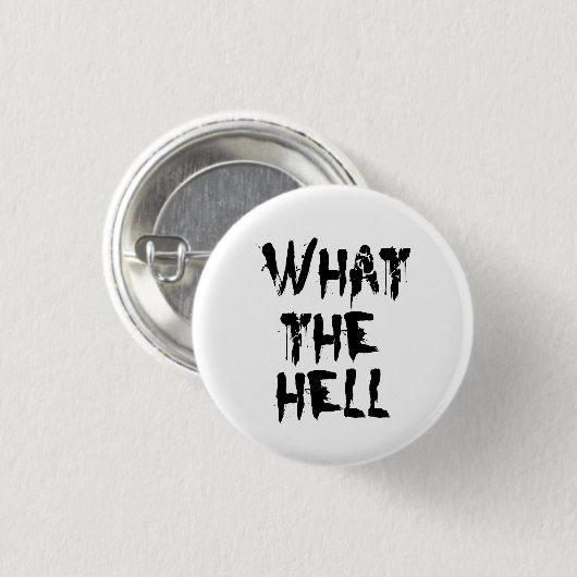 Badge Rond 2,50 Cm que diable (Devant & derrière)