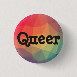 Badge Rond 2,50 Cm Queer