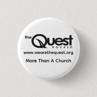 Badge Rond 2,50 Cm Quest Button