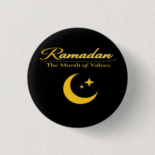 Badge Rond 2,50 Cm Ramadan des Valeurs