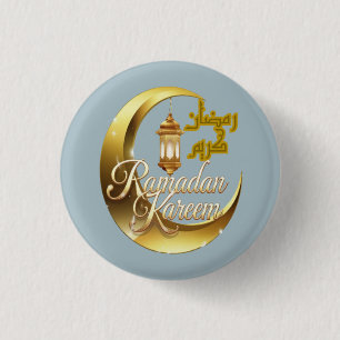 Badge Rond 2,50 Cm Ramadan Kareem