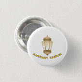 BADGE ROND 2,50 CM RAMADAN KARIM (Devant & derrière)