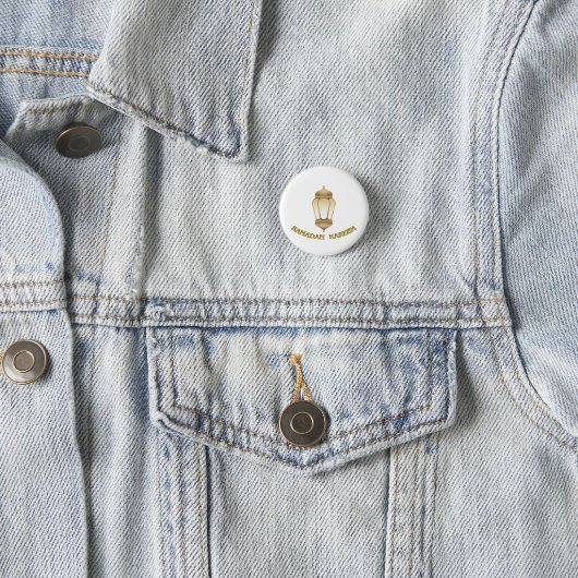 BADGE ROND 2,50 CM RAMADAN KARIM (En situation)