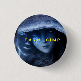 Badge Rond 2,50 Cm Ranni face from Elden ring, version RANNI SIMP