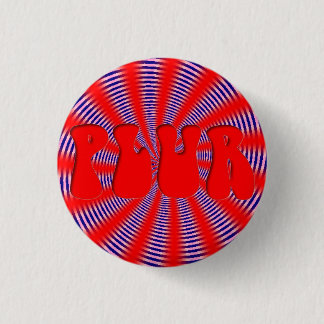 Badge Rond 2,50 Cm Rave "PLUR Pin"