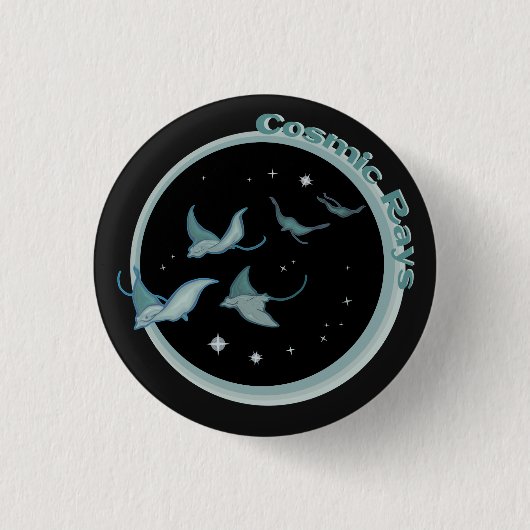 Badge Rond 2,50 Cm Rayonnements (Devant)
