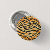Badge Rond 2,50 Cm Rayures de tigre (Devant & derrière)