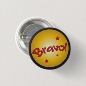 Badge Rond 2,50 Cm Reconnaissance et appréciation de BRAVO (Devant & derrière)