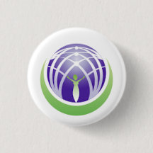 Recueillez le bouton global de logo de Matrix de