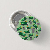 Badge Rond 2,50 Cm Recyclage Motif de camion-poubelle (Devant & derrière)