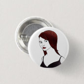 Badge Rond 2,50 Cm regard oblique (Devant & derrière)