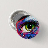 Badge Rond 2,50 Cm "Regardant " (Devant & derrière)