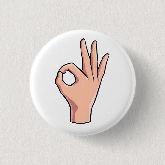 Badge Rond 2,50 Cm Regardez un ce stylo (Devant)