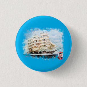 Badge Rond 2,50 Cm Regata Cutty Sark