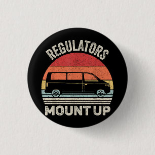 Badge Rond 2,50 Cm Régulateurs vintages Rétro Monter Funny Maman