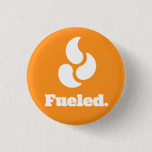 Badge Rond 2,50 Cm Rempli de combustible - bouton rond
