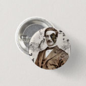 Badge Rond 2,50 Cm Replacement Button de M. Growland's (Devant & derrière)