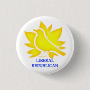 Badge Rond 2,50 Cm Républicain libéral