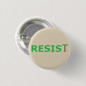 Badge Rond 2,50 Cm RESIST - Version éco (Devant & derrière)