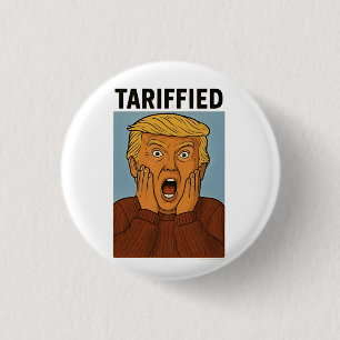 Badge Rond 2,50 Cm Résistance Tarrifiée Je Me Trouve Avec Des Pingoui