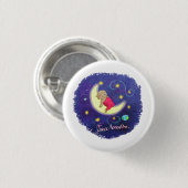 Badge Rond 2,50 Cm Respirez juste (Devant & derrière)