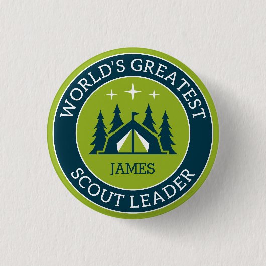 Badge Rond 2,50 Cm Responsable scout personnalisé (Devant)