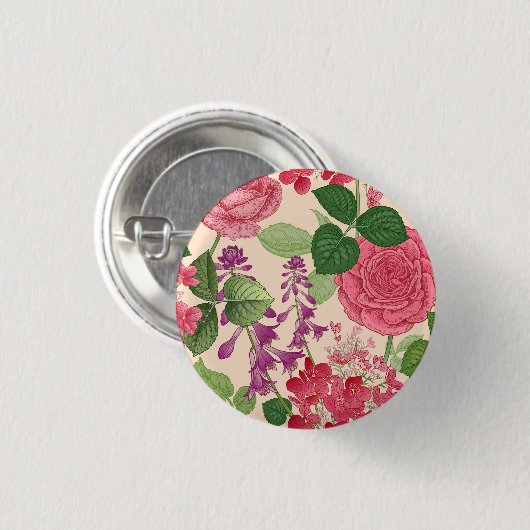 Badge Rond 2,50 Cm ressort (Devant & derrière)