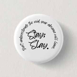 Badge Rond 2,50 Cm Reste. Jeter