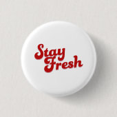 Badge Rond 2,50 Cm rester frais (Devant)