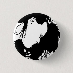 Badge Rond 2,50 Cm Retenez Les Cheveux