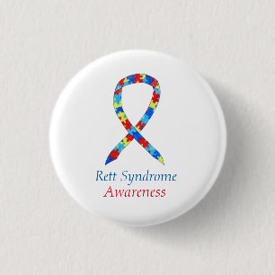 Badge Rond 2,50 Cm Retourner le syndrome de la conscience de l'énigme
