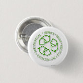 Badge Rond 2,50 Cm réutilisez (Devant & derrière)