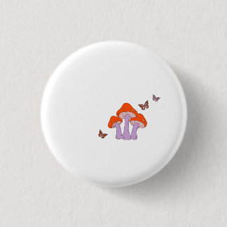 Badge Rond 2,50 Cm Rêves de forêt – Tee graphique artistique à motif