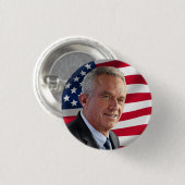 Badge Rond 2,50 Cm RFK pour Président 2024 (Devant & derrière)