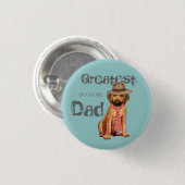 Badge Rond 2,50 Cm Rhodesian Ridgeback (Devant & derrière)