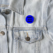 BADGE ROND 2,50 CM RIDIN' AVEC BIDEN (En situation)