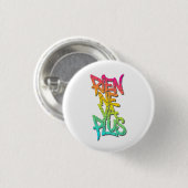 Badge Rond 2,50 Cm Rien (Devant & derrière)