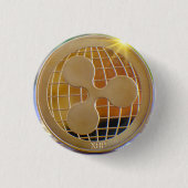 Badge Rond 2,50 Cm Ripple XRP Crypto (Devant)