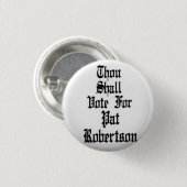 Badge Rond 2,50 Cm Robertson - bouton (Devant & derrière)