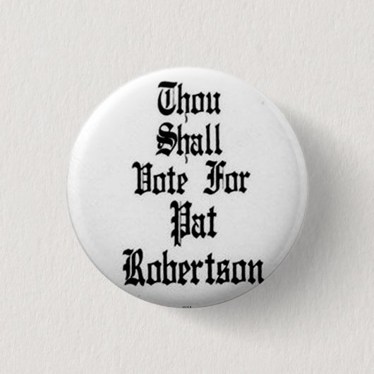 Badge Rond 2,50 Cm Robertson - bouton (Devant)