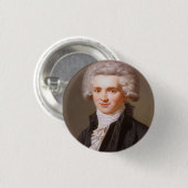 Badge Rond 2,50 Cm Robespierre (Devant & derrière)